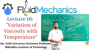 L-16: Variation of Viscosity  of Fluid with Temperature by Ankit Srivastav