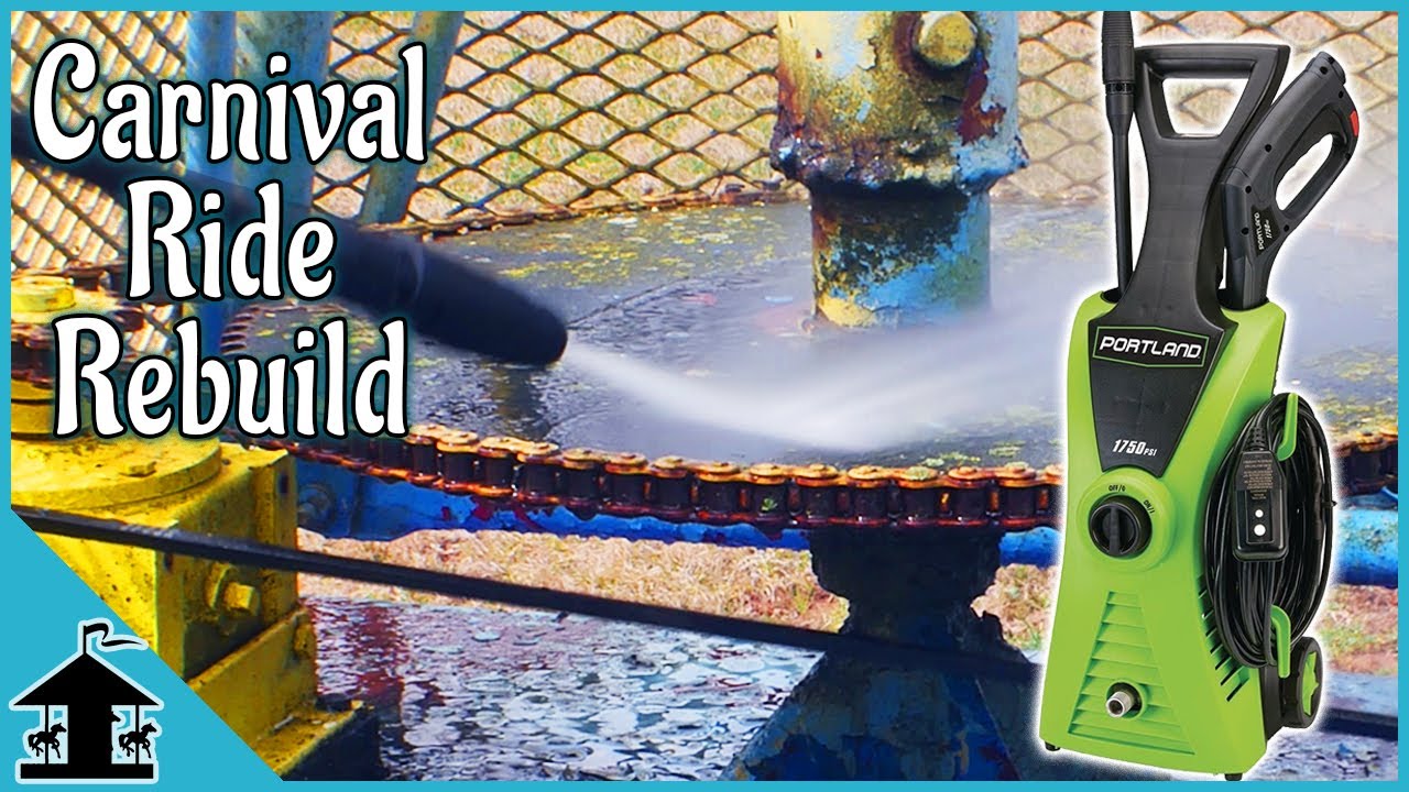 Harbor Freight Electric Pressure Washer Carnival Ride Resto YouTube