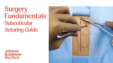 Continuous Subcuticular Closure | Foundational Surgical Skills with Dr. Eham Arora | J&J MedTech