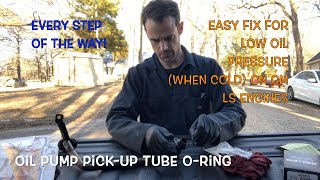 6.0 LS Oil Pick-up Tube O-ring Replacement   HD 1080p