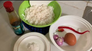 RESEP NASI GORENG SEDERHANA ALA ANAK KOS || SIMPLE FRIED RICE RECIPE