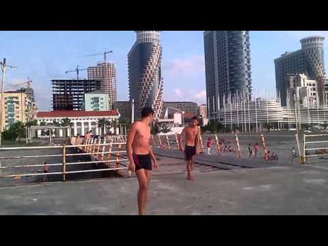 წინა და უკანა სალტო,ბათუმის ხიდიდან ^ ^