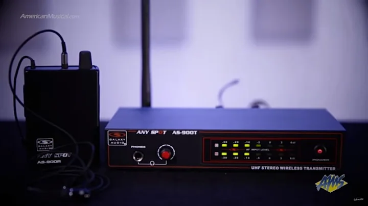 Galaxy Audio AS-900 Wireless In Ear Monitor System - Galaxy Audio AS-900