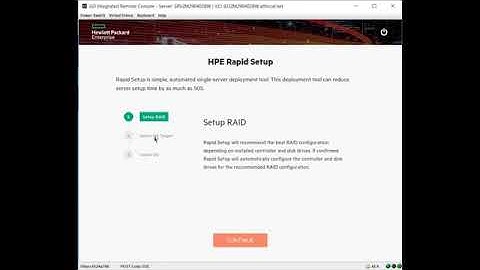 ###***###HPE ProLiant Gen10 Rapid Setup demo###***###