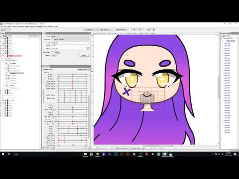 Making the mouth parameters (no captions)