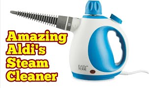 Amazing Aldi's Steam Cleaner, Easy Home Brand / Unboxing, Use, Safety Notes