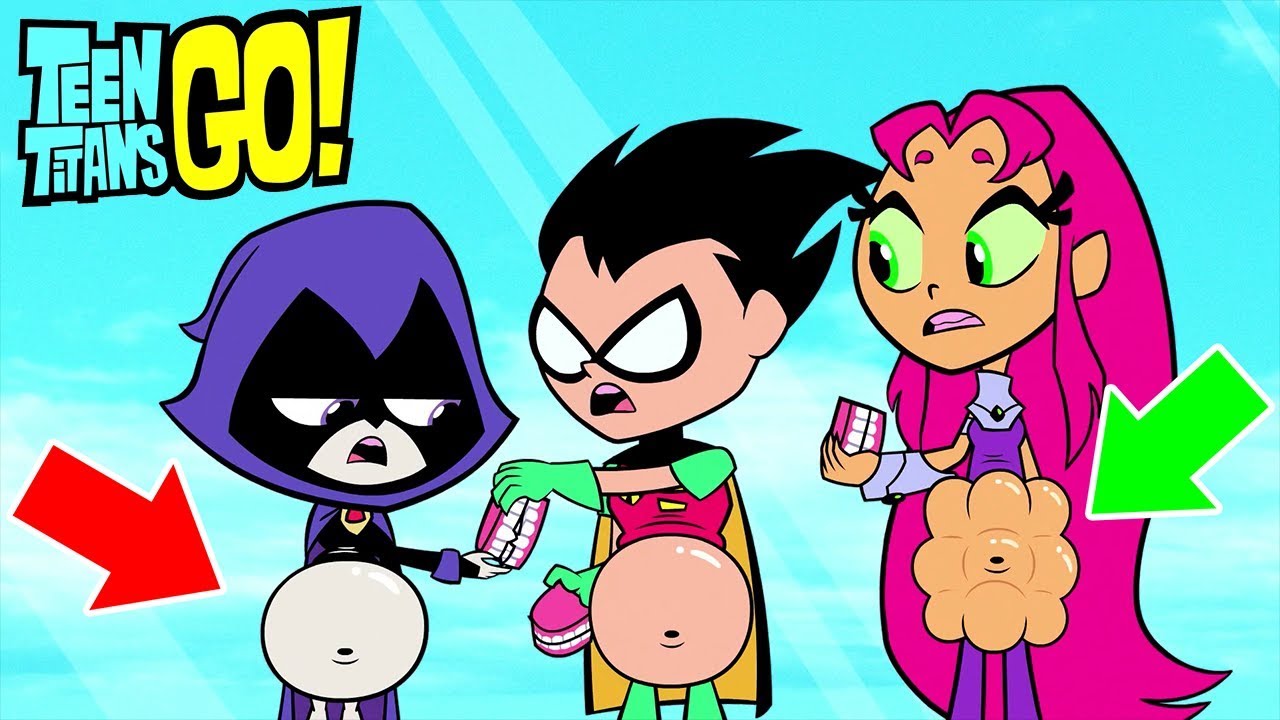 Teen Titans Go Fat Version  All Characters 2017 - Youtube-8393