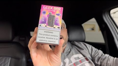 The new geek bar pulse x | I need your help