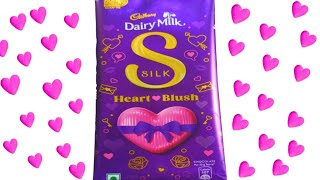 Dairy Milk Silk Heart ❤ Blush Opening🤩🤩