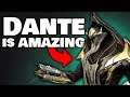 Dante  the new wizard frame is strong warframe