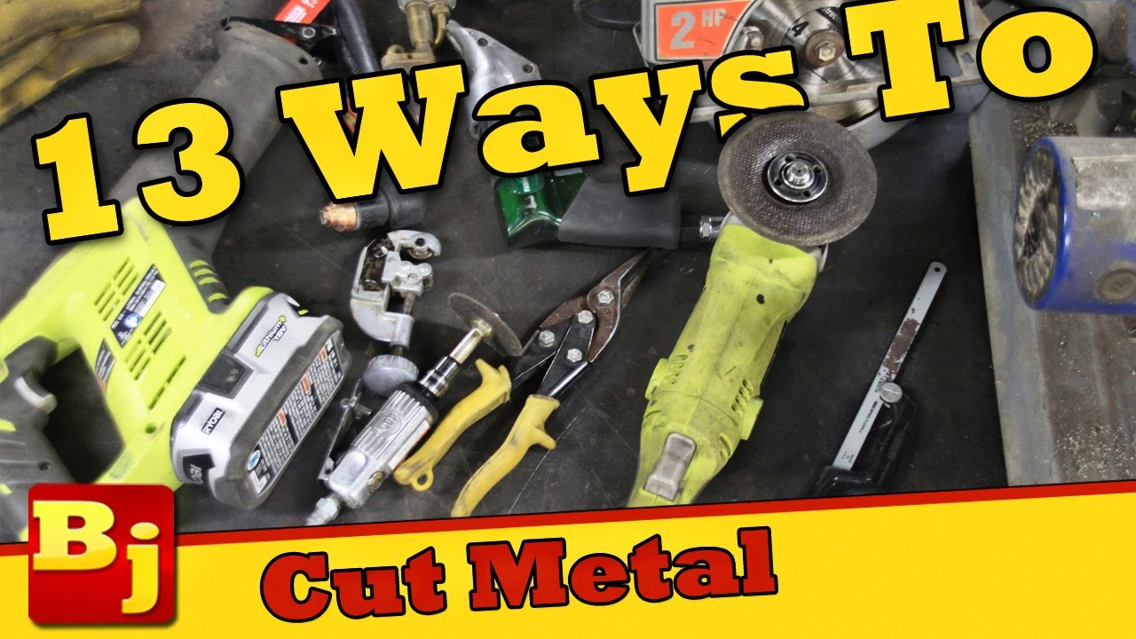 How To Cut Metal At Home Without Power Tools — Benchmark Abrasives
