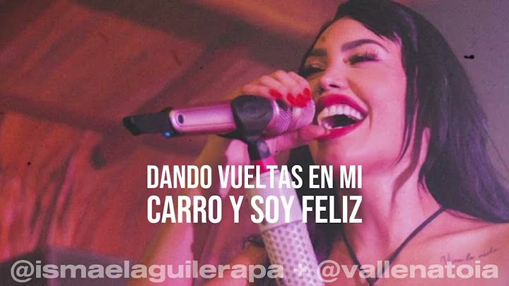 TE IMAGINABA - Ana del Castillo (Letra Vídeo LYRIC) #ConFuerza