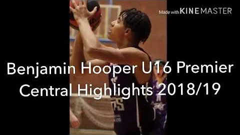 Benjamin Hooper U16 Premier Central Highlights 201...