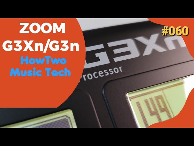 ZOOM B3 　初期化済 060 How To Restore To Factory Default Settings ZOOM G3Xn/G3n
