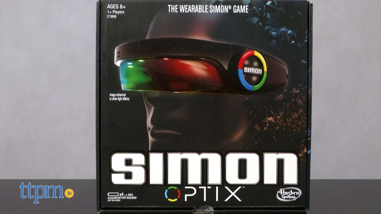 553 Hasbro Gaming Simon Optix Game vgc 