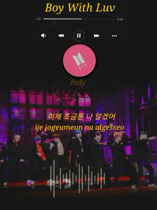 CCP LIRIK BTS 'BOYS WITH LUV' HALSEY
