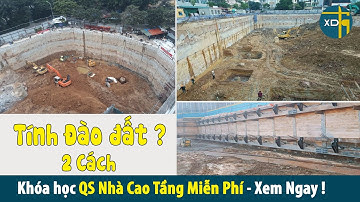 2 cách tính khối lượng đào đất và ứng dụng thực tế