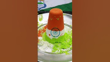 Vande Mataram 🇮🇳 Indian Flag Making 🇮🇳 Happy Independence Day #shorts #viral #india #independenceday