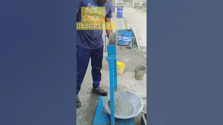 V Funnel test on Self Compact concrete #concrete