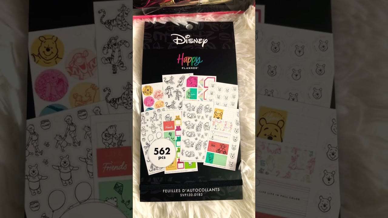 Sticky notes from Target and Happy Planner Sticker Book! 🤍
