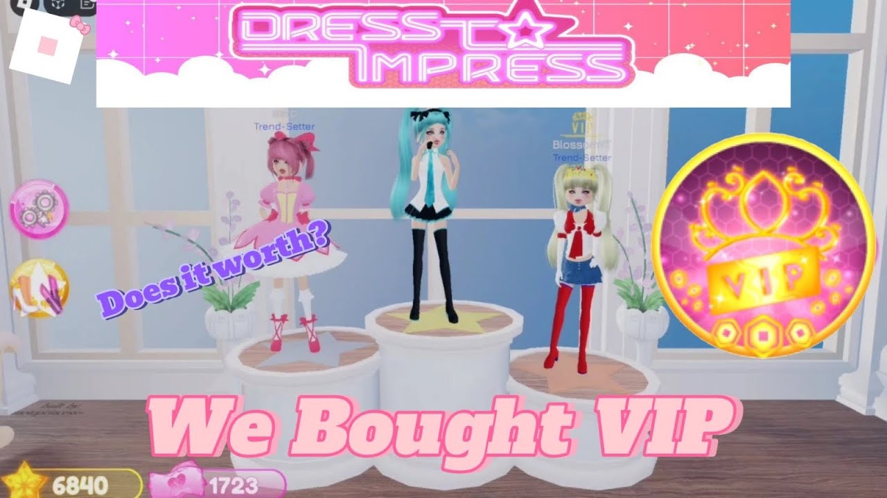 We BOUGHT DRESS TO IMPRESS VIP DOES IT WORTH REVIEW Roblox YouTube 