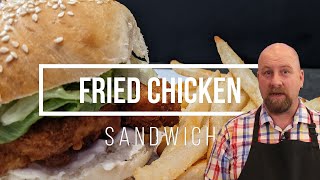 The best Fried Chicken Sandwich You have EVER made in 20 minutes!