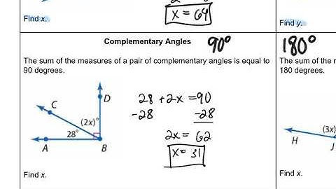 Angles formed by intersecting lines