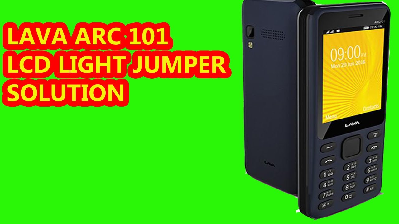 Lava ARC 101 Lcd light jumper solution/Lava arc 101 lcd light repair/by Jeman creation