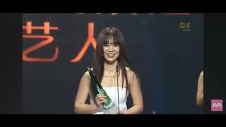 陈宁获得第一座十大最受欢迎女艺人