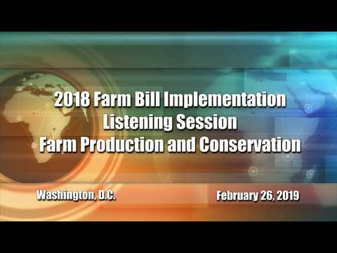 FPAC Farm Bill Listening Session