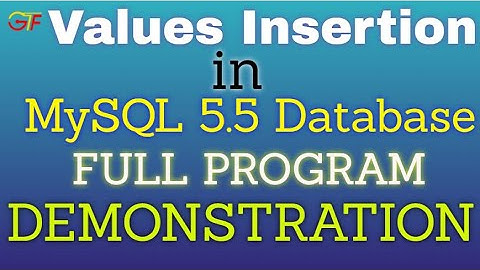 Inserting Values in Database | #MySQL | #DBMS | | FULL DEMONSTRATION