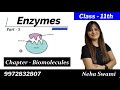 Class 11 | CBSE | NEET | Neha Swami | Biology | Bansals | Biomolecules | Co-factors | Enzymes Part 5