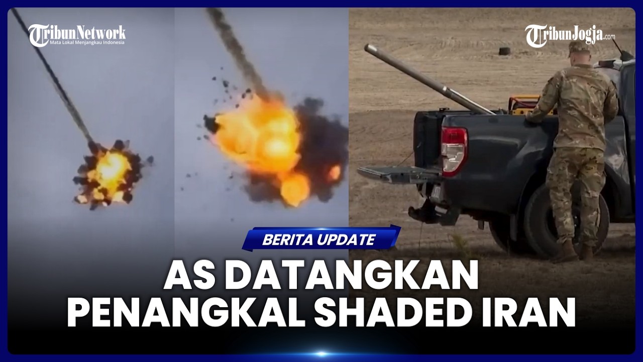 AS DATANGKAN DRONE UKRAINA MUSUH BEBUYUTAN SHADED IRAN