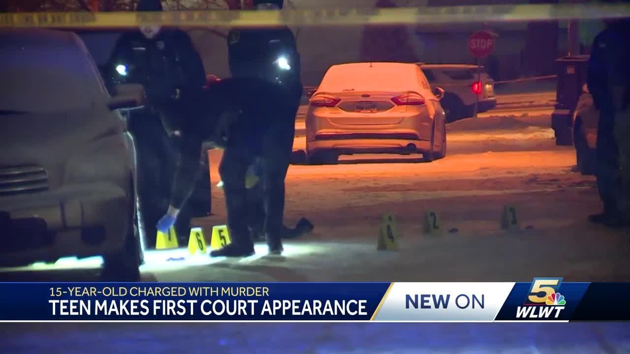 Teen appears in court on murder charge - YouTube