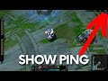 How to show ping in league of legends  display ping in lol lolguide
