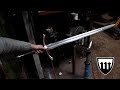 Forging a fantasy longsword the complete movie