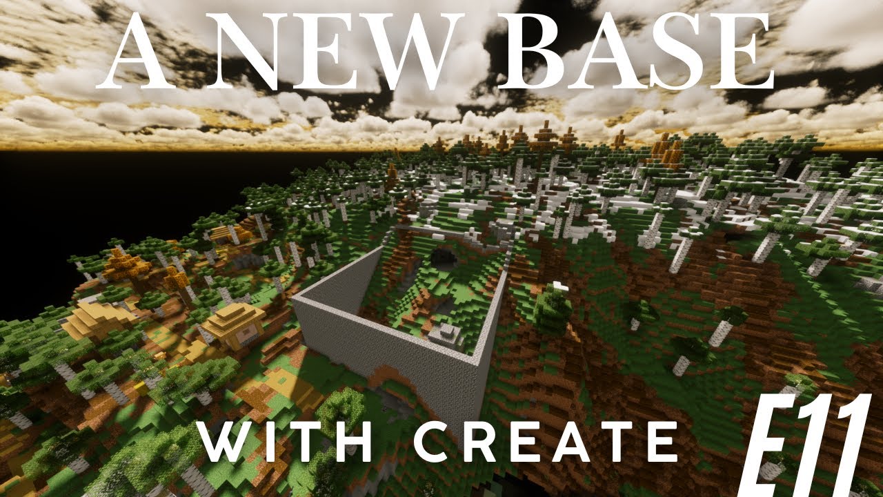 Starting to build the ULTIMATE Create Mod Survival Base! 🌟 | E11 - YouTube