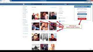 Add Friends in VK™ (Vkontakte) in 1 click screenshot 1