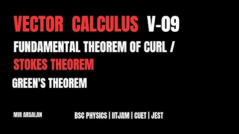 Vector calculus 09 | Stoke