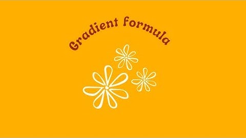 Analytical geometry - gradient formula (including collinear explanation)