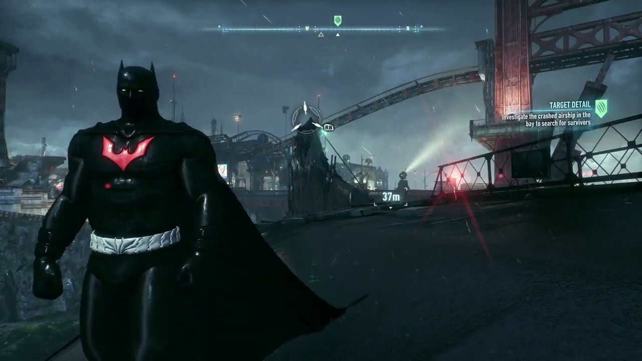 Batman Arkham Knight Iron Heights Airship (Killer Croc) YouTube
