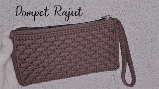 Tutorial  'Dompet Rajut' || 'Motif Kepang' Mudah dan Simple.!!!