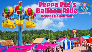 Peppa Pigs Balloon Ride At Peppa Pig Park Günzburg Germany June 2024 4K