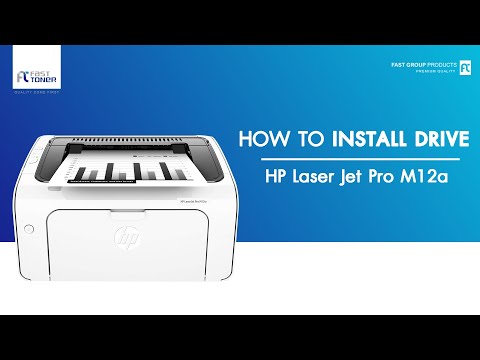 #1 วิธีติดตั้ง Driver HP LaserJet Pro M12a แบบ download Mới Nhất