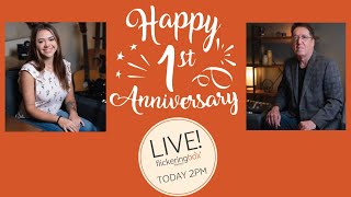 Alexis and Burch Livestream | Episode 31 - Our 1 year anniversary!