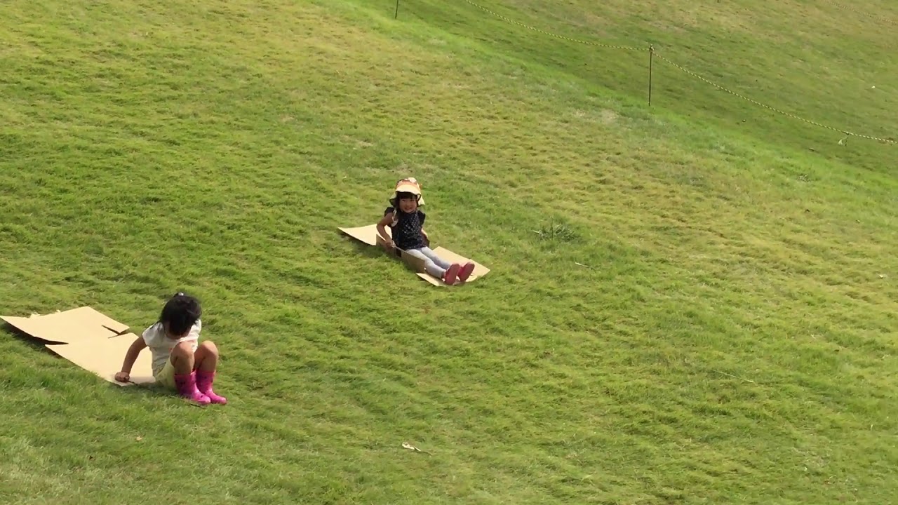 加古川 みとろフルーツパーク 芝すべりの丘 Youtube