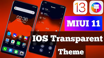 iOS Theme for miui 11 | ios transparent theme for miui 11 | Digital Avatar
