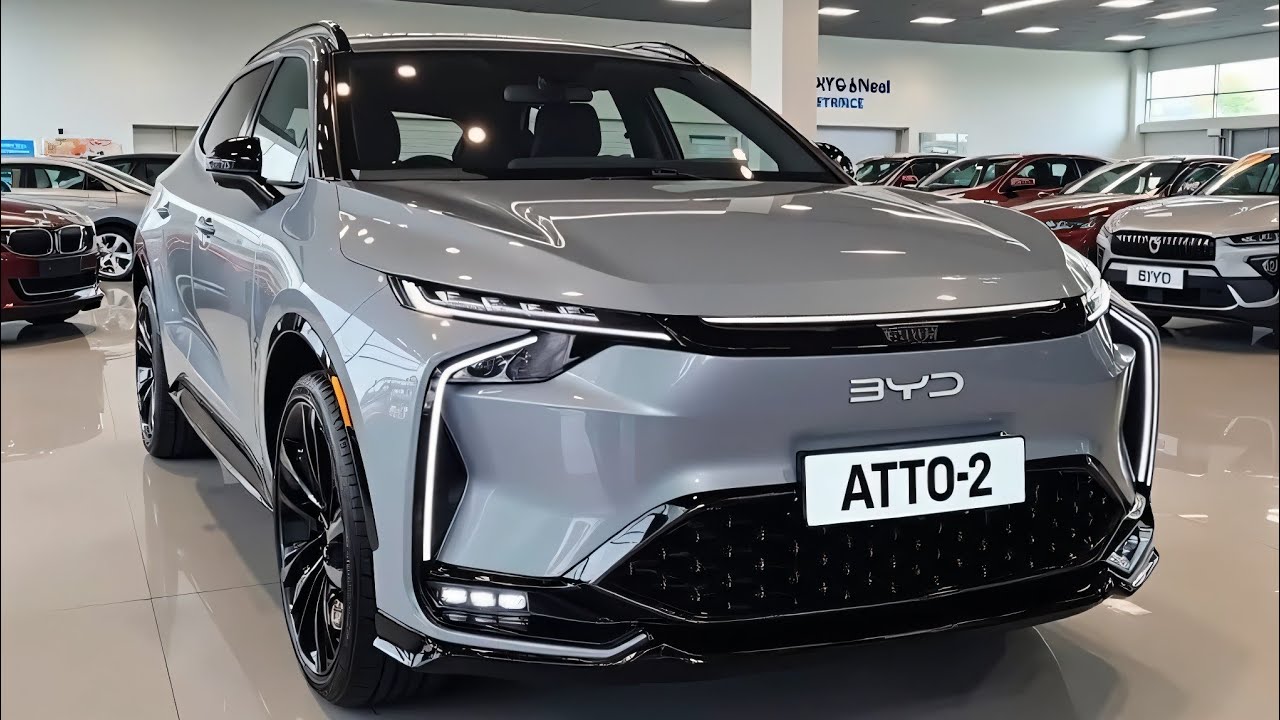Обзор BYD Atto 2 2026 года — потрясающий дизайн и мощный запас хода!