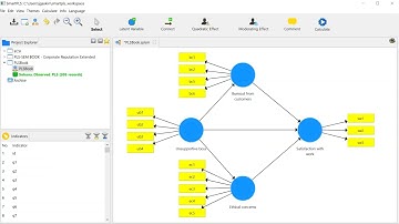 Specific Indirect Effects in SmartPLS 3