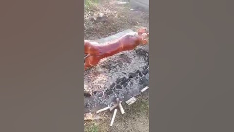 supper crunchy lechon baboy or grilled pork #shorts video #lechon